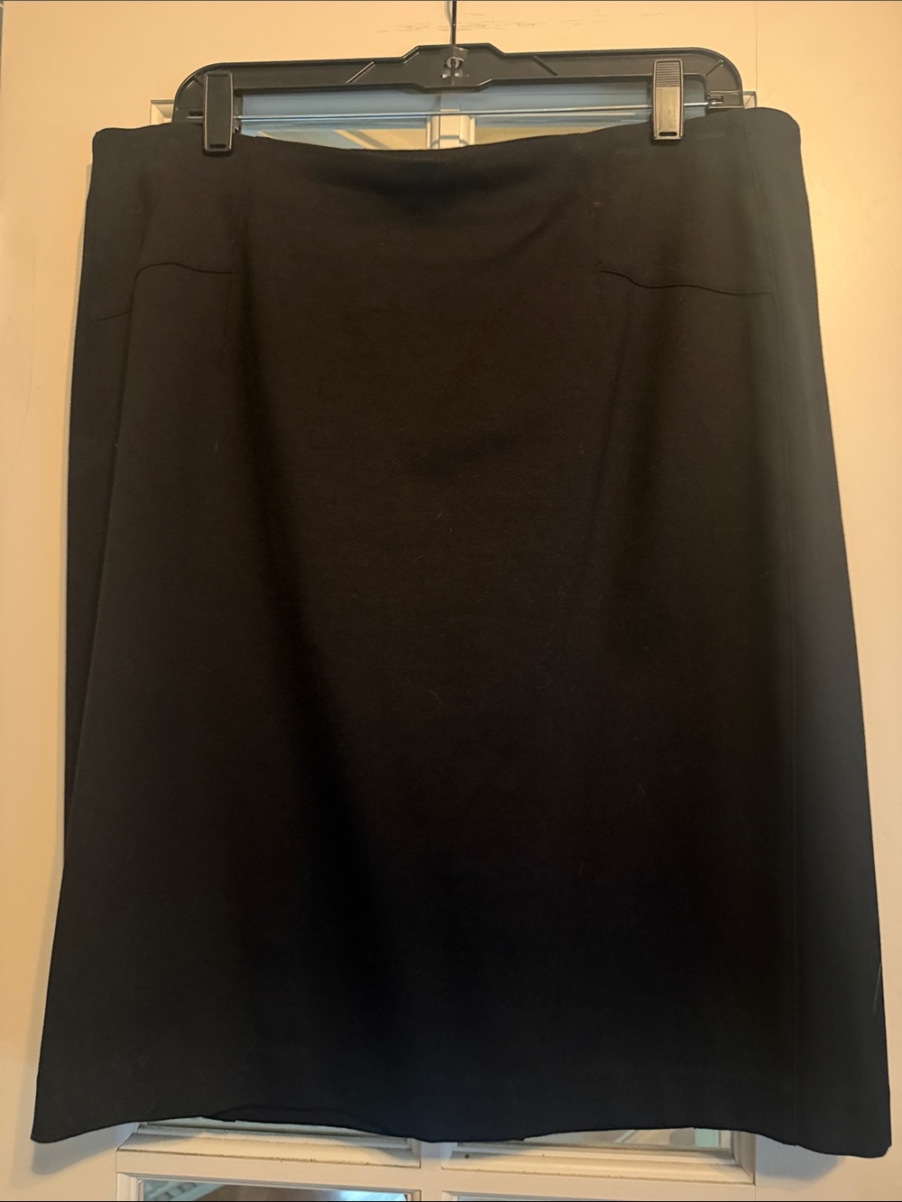 INC International Concepts Black A-Line Skirt